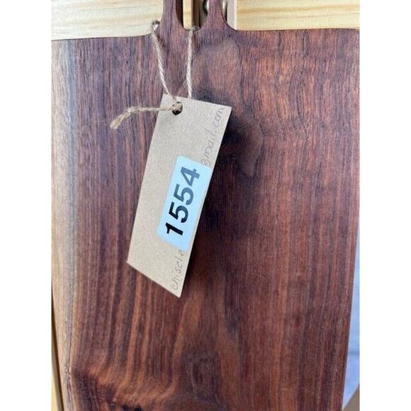 Handcrafted Wooden Bread/ Charcuterie Cutting Board for Meat Cheese Bread - Picture 7 of 7